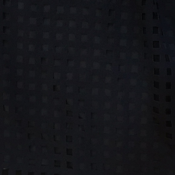 Reiss laser cut navy skirt - Picture 2 of 4